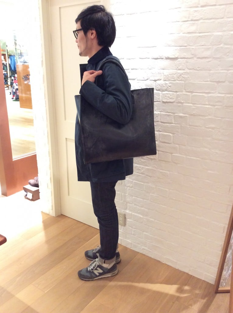 BRIDLE LEATHER BIG TOTE BAG ￥71,000- 