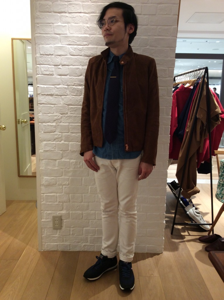 SUEDE RAINRIDER ￥18,000-+TAX