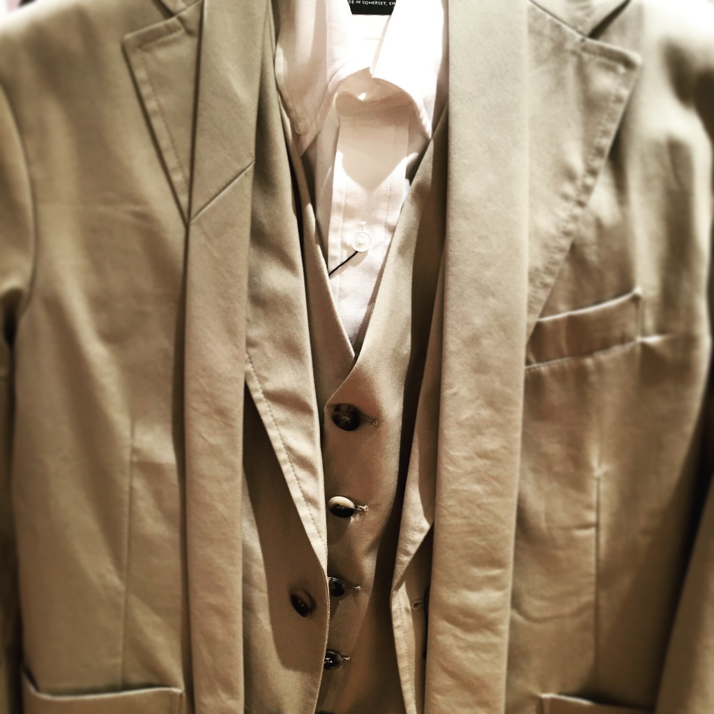 ECO SB2 COTTON BLAZER ￥55,000-+TAX