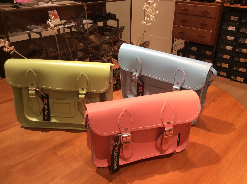 Satchel Pastel　Color 11.5inc ￥25,800-+tax 13inc ￥26,800-+tax