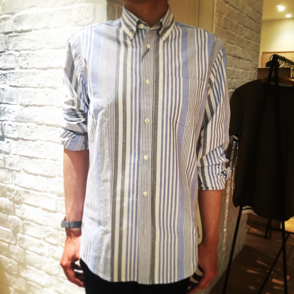 STRIPE　OXFORD　SHIRT ￥18,000-＋TAX