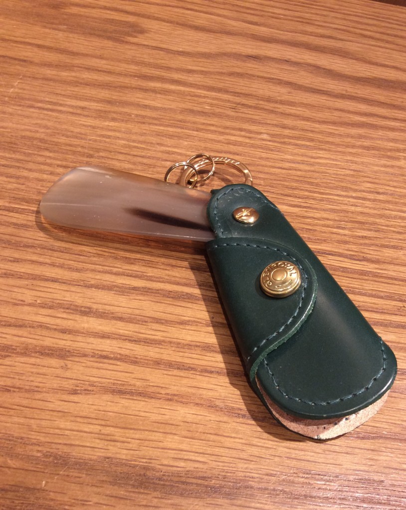 POCKET SHOE HORN/ボトルグリーン