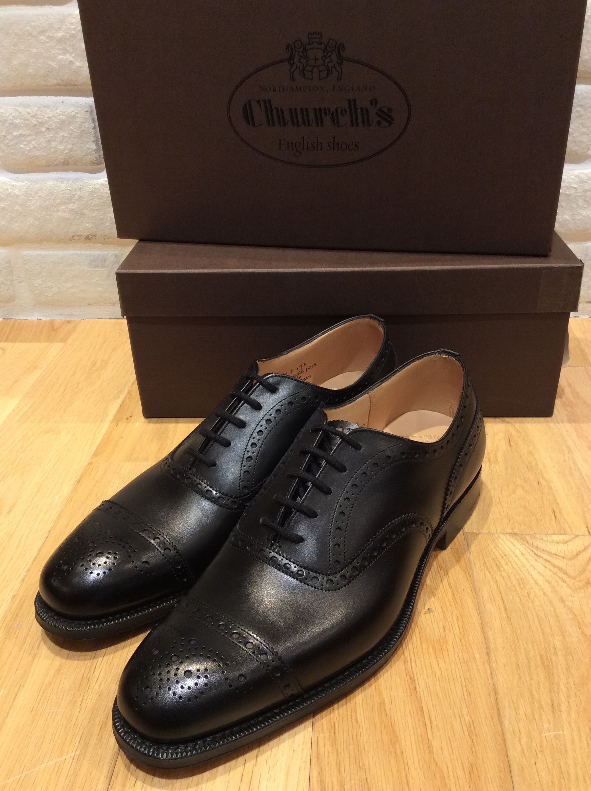 CHURCH/チャーチ】173ラスト ビジネスモデルが入荷しました