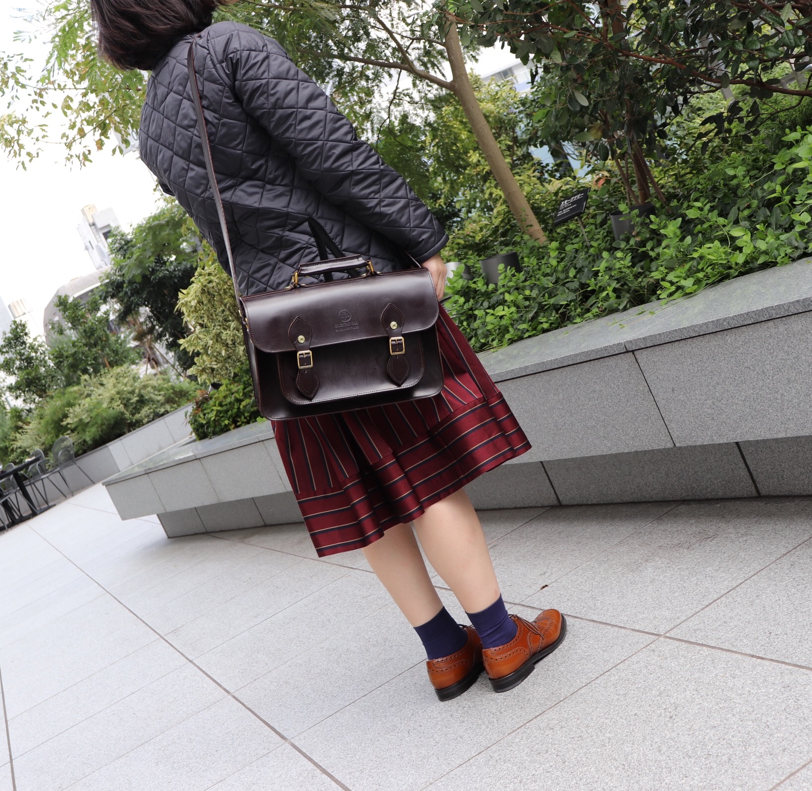 グレンロイヤル サッチェルバッグ SATCHEL BAG 9INCH イギリス製