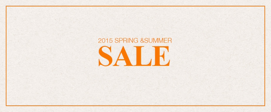 2015 SPRING&SUMMER SALE 開催