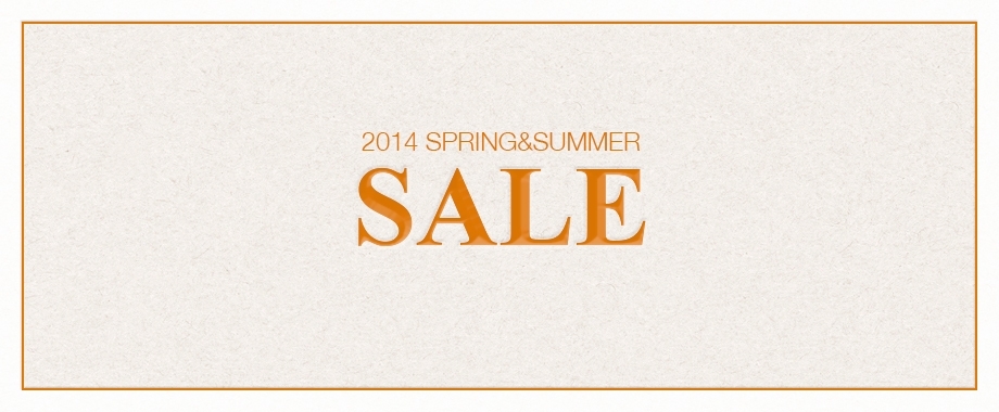 2014 SPRING&SUMMER SALE を開催！