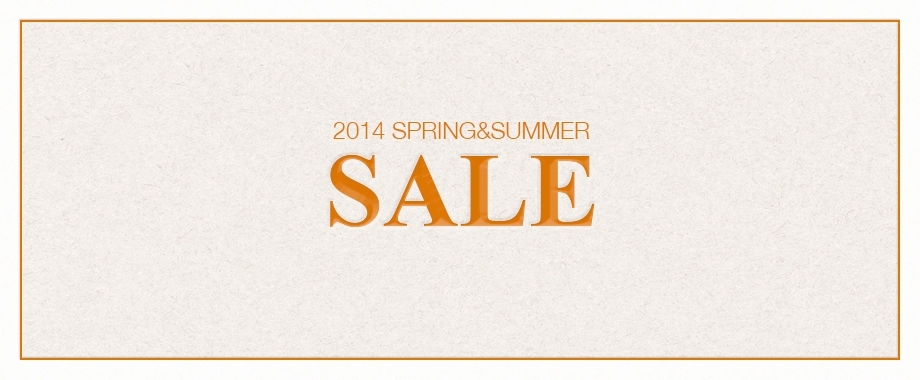 2014 SPRING&SUMMER SALE を開催！