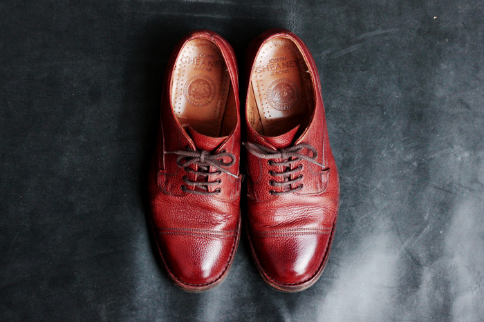 【Cheaney】Cairngorm 2R/ケンゴン Burgundy（UK6）