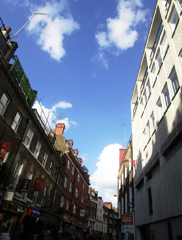 ロンドンの空