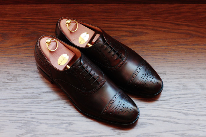 CHEANEY WILFRED BURNISHED MOCHA UK6