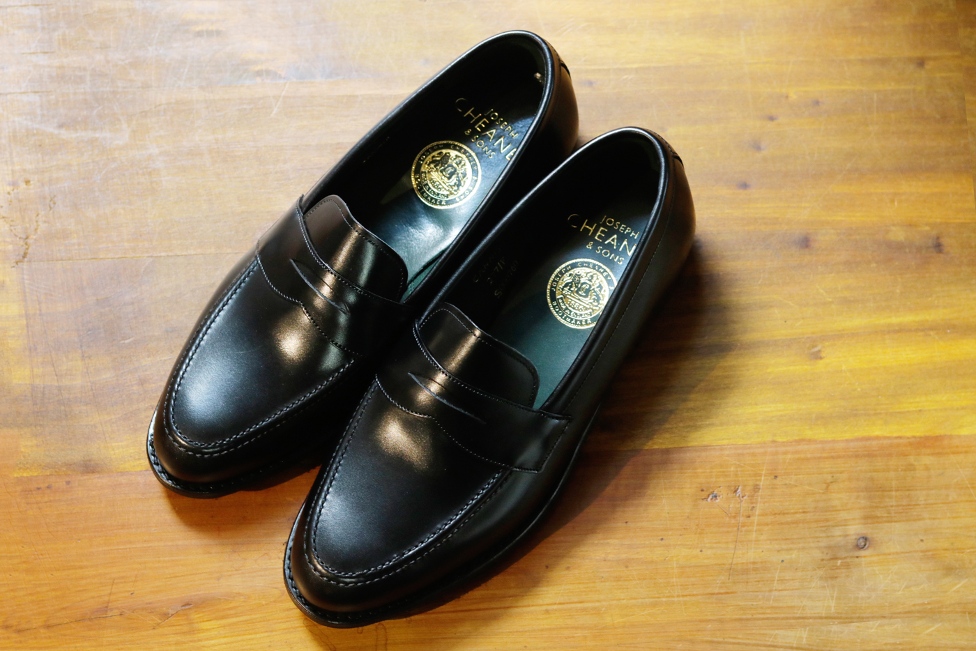 ジョセフ チーニー ローファー CANNON for BRITISH MADE Black