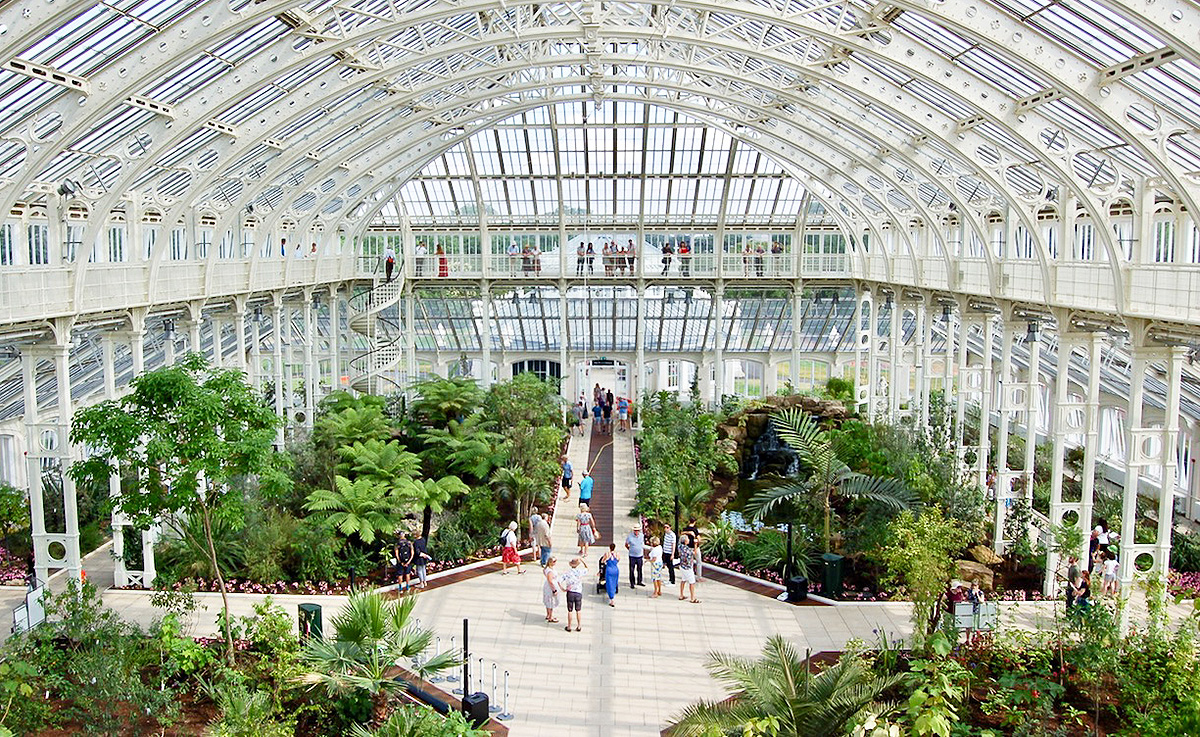 王立キュー植物園 ５年の改築を経て再オープンしたヴィクトリア時代の大温室 British Made