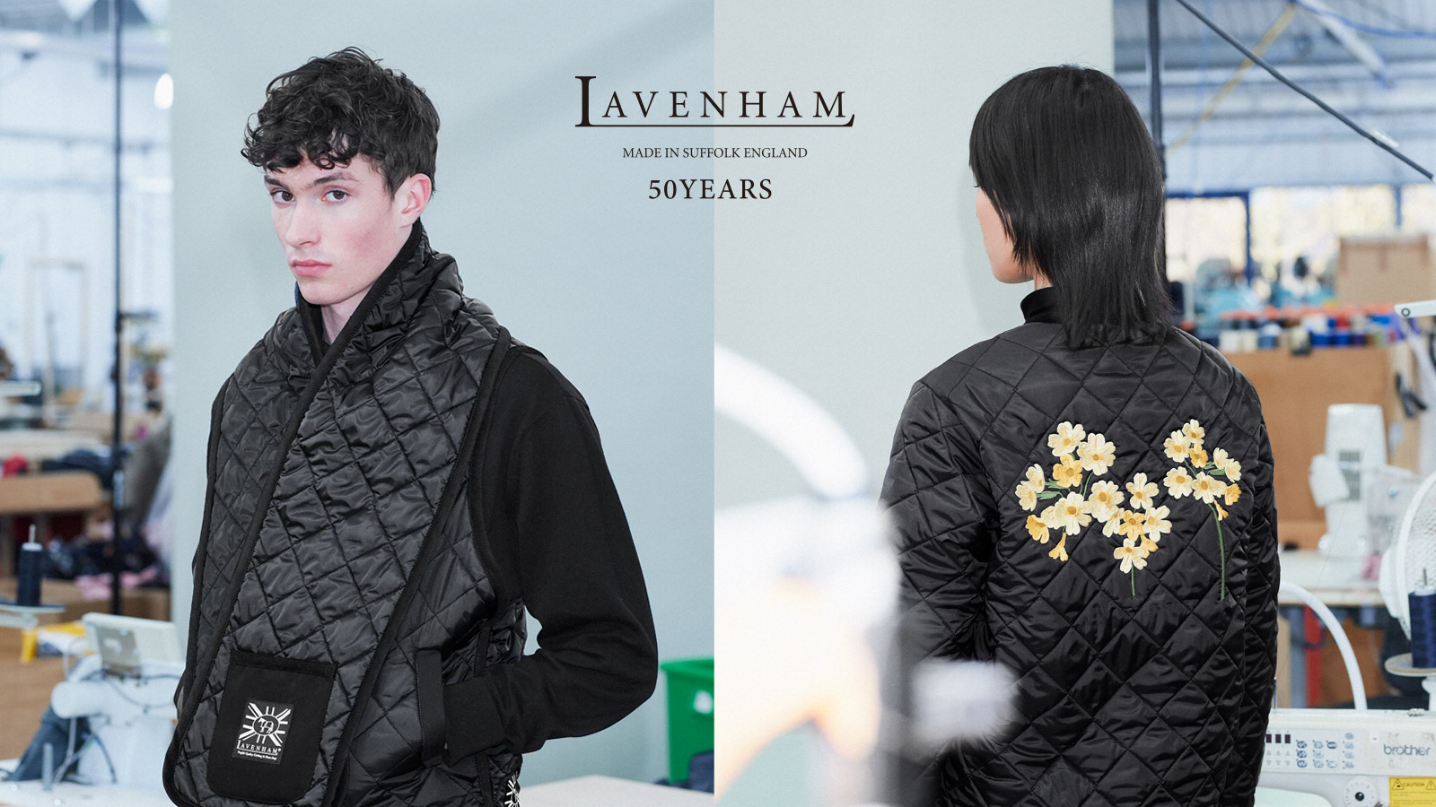 LAVENHAM ラベンハム 50周年限定　キルティングジャケット