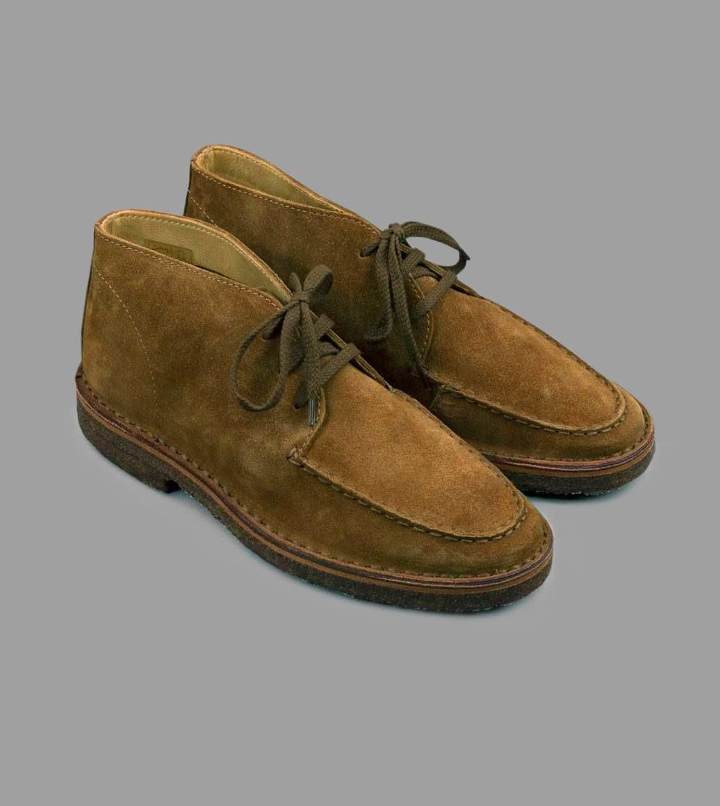 Crosby Moc-Toe Chukka Boot Tobacco Suede