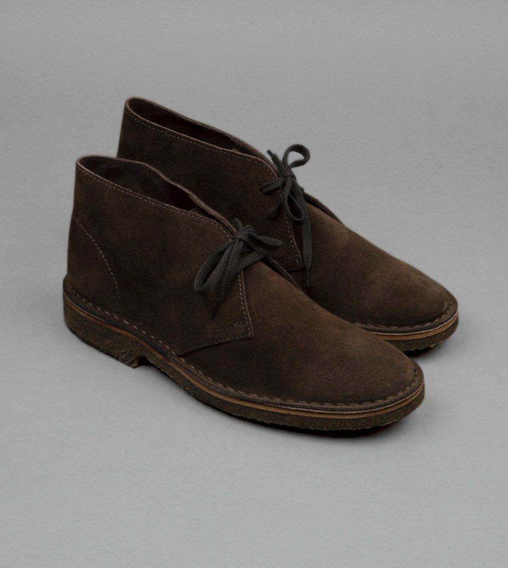 Clifford Desert Boot Dark Brown Suede