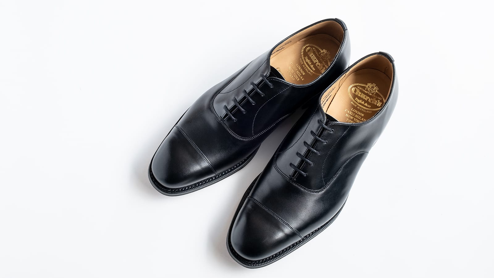 【訳あり】Church's チャーチ CONSUL コンサル レザーソール ストレートチップ BLACK CALF ≪UK直輸入・正規品≫ UK7.0( 25.5cm )