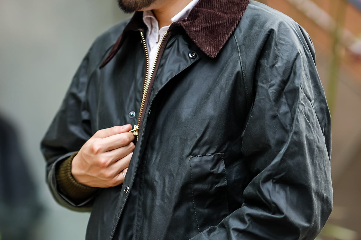 【未使用】Barbour(バブアー)ワックスドコットン ジャケット ビデイル