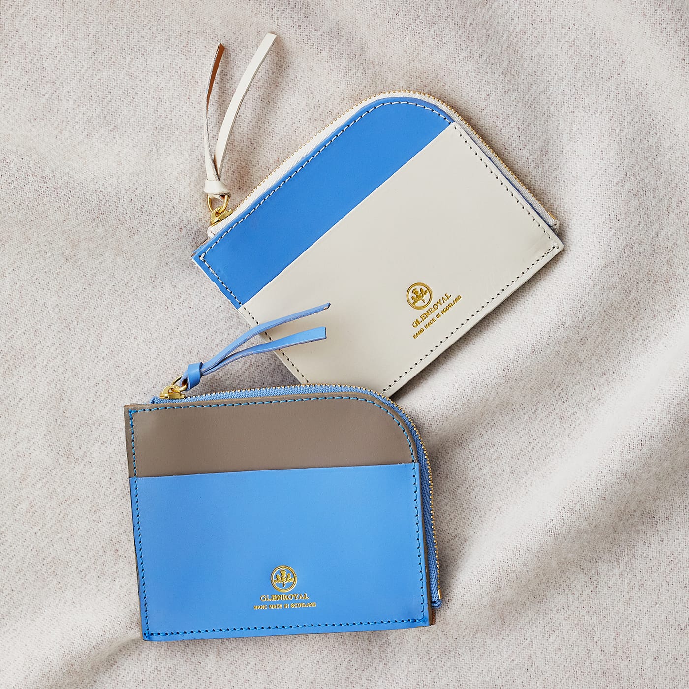 グレンロイヤル スリムなL字ジップ財布 ZIP MINI PURSE WITH CARD POCKET