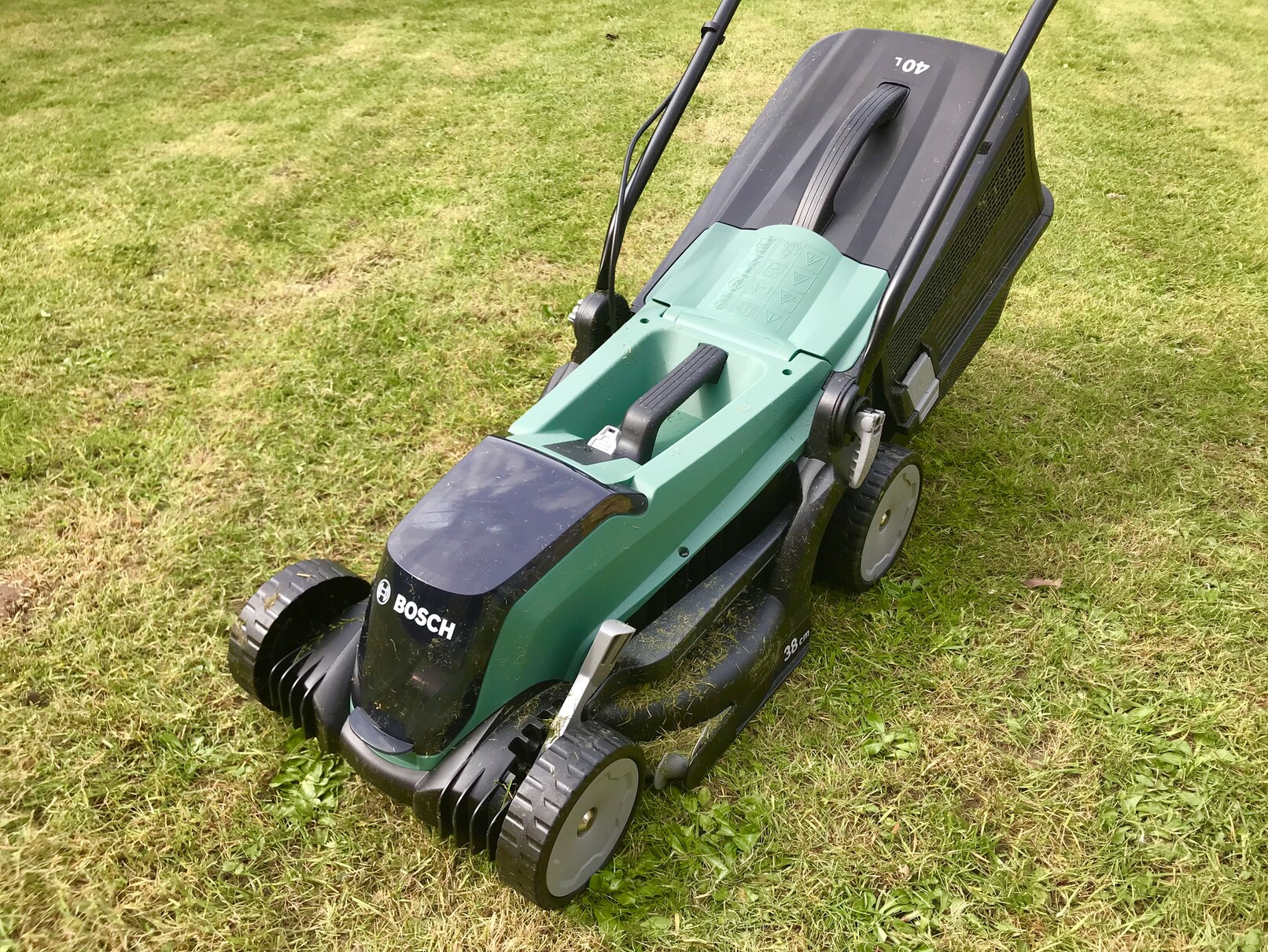 イギリスの一般的な芝刈り機