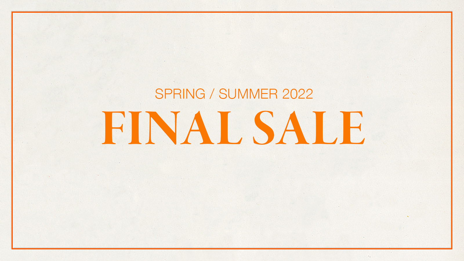 ブリティッシュメイド 2022 SPRING & SUMMER FINAL SALE