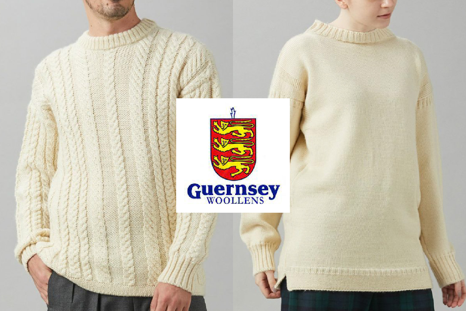 Guernsey Woollens ニット セーター ガンジーウーレンズ