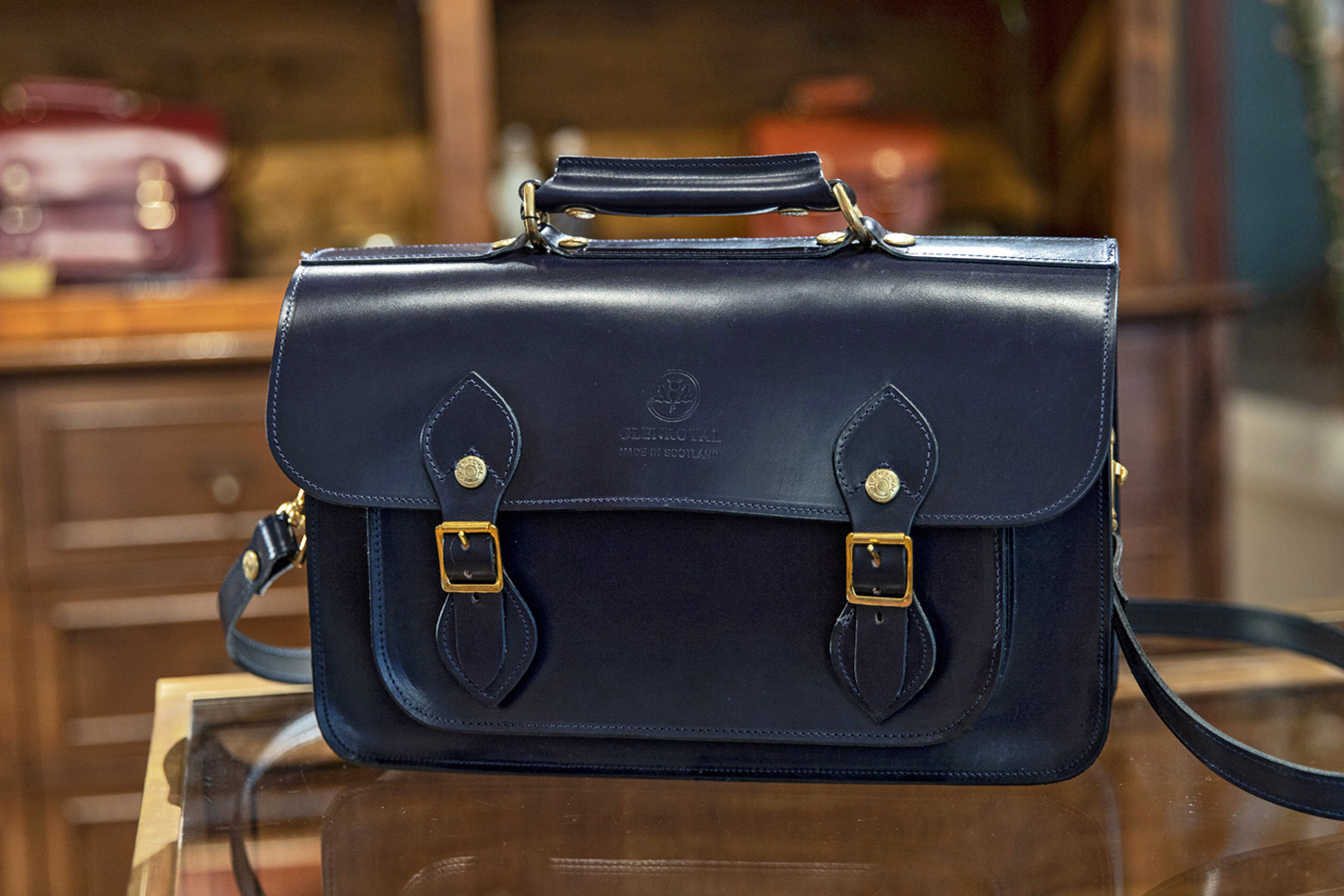 GLENROYAL STCHEL BAG DARK BLUE 13