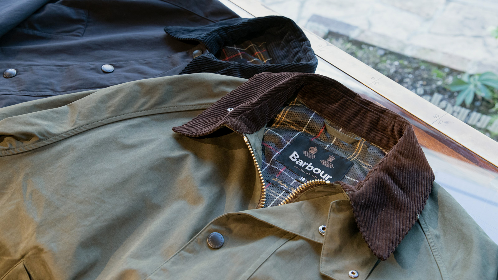 Barbour ノンワックス ジャケット-