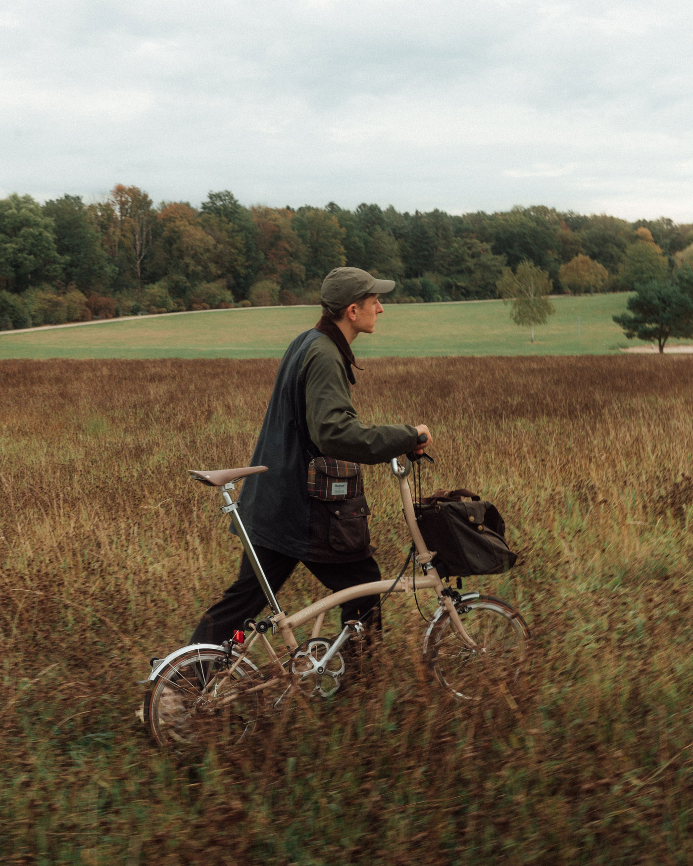 Brompton（ブロンプトン） Barbour（バブアー） コラボレーション