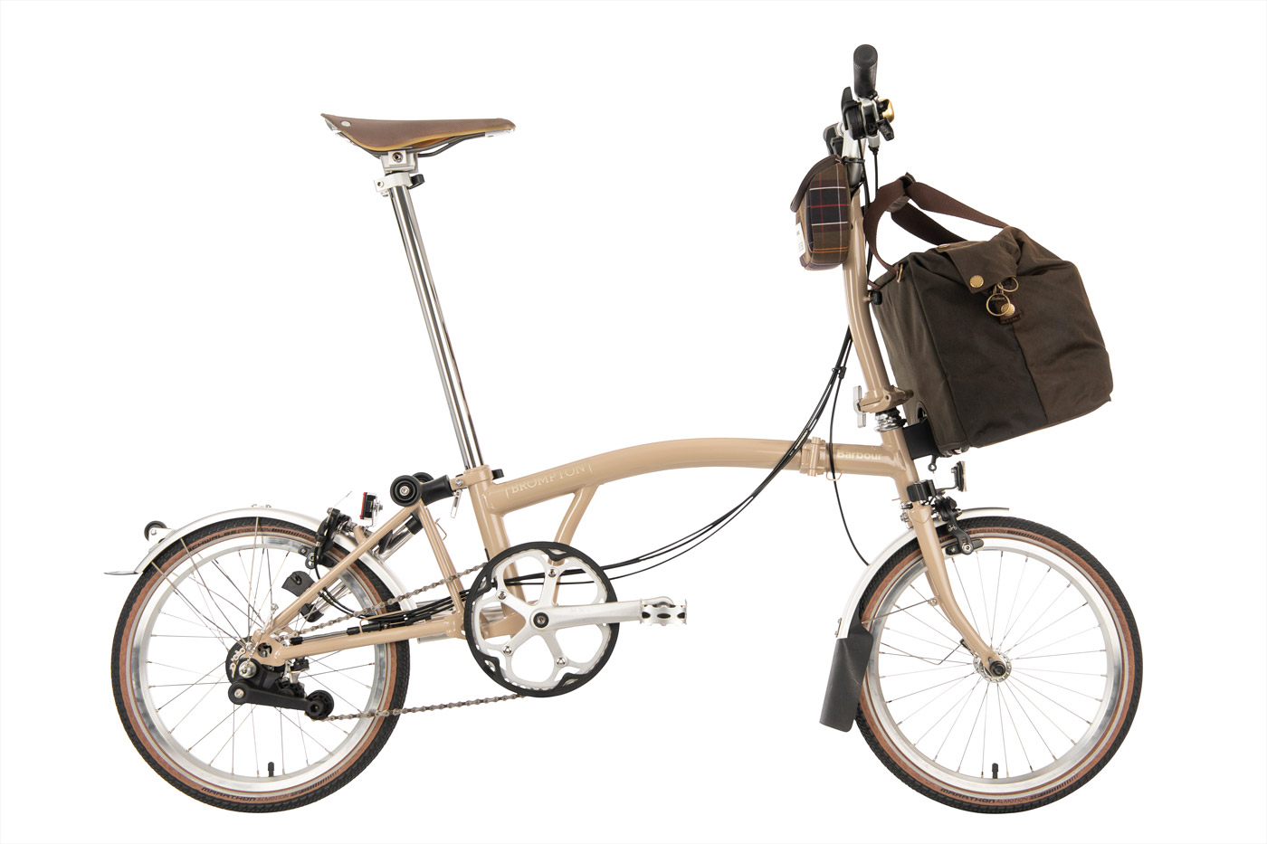 Brompton（ブロンプトン） Barbour（バブアー） コラボレーション