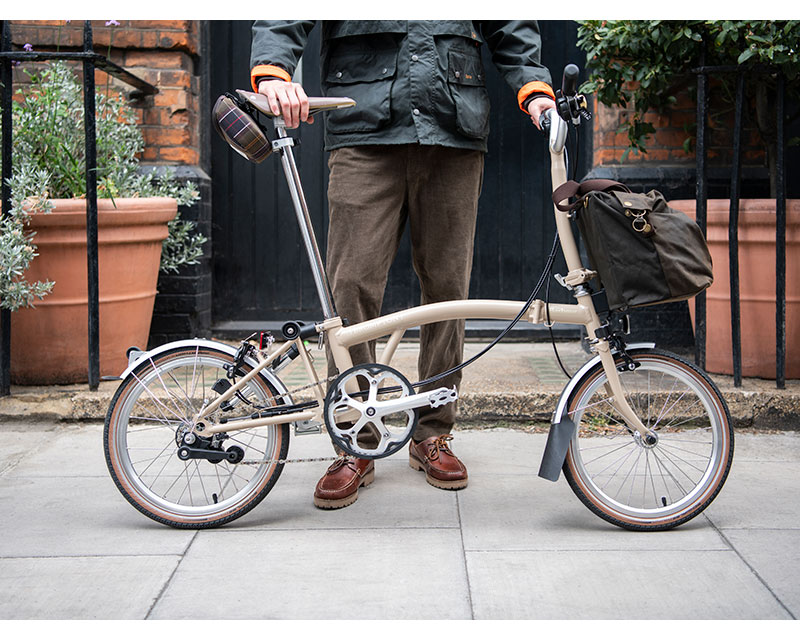 ブリティッシュアウトドアマーケット BROMPTON ブロンプトン Barbour バブアー