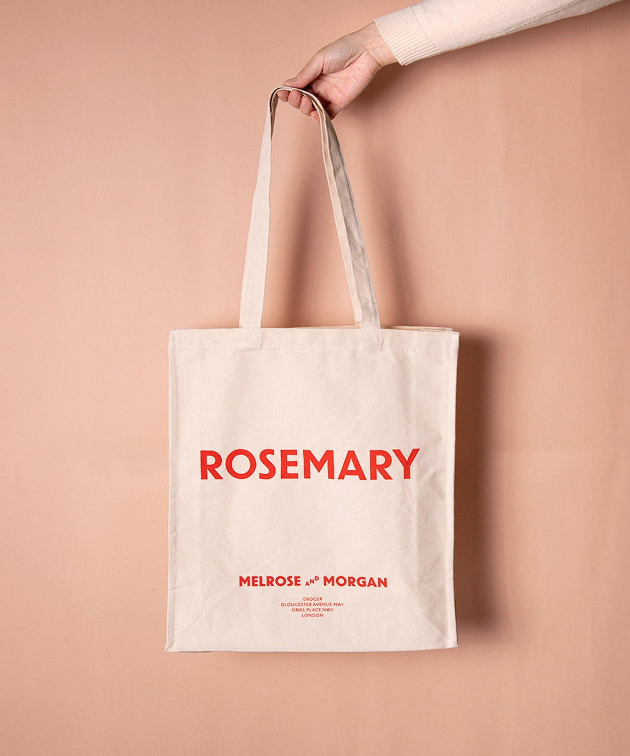 Melrose and Morgan（メルローズ アンド モーガン）大人気トートバッグのアーカイブロゴが限定復刻　ROSEMARY