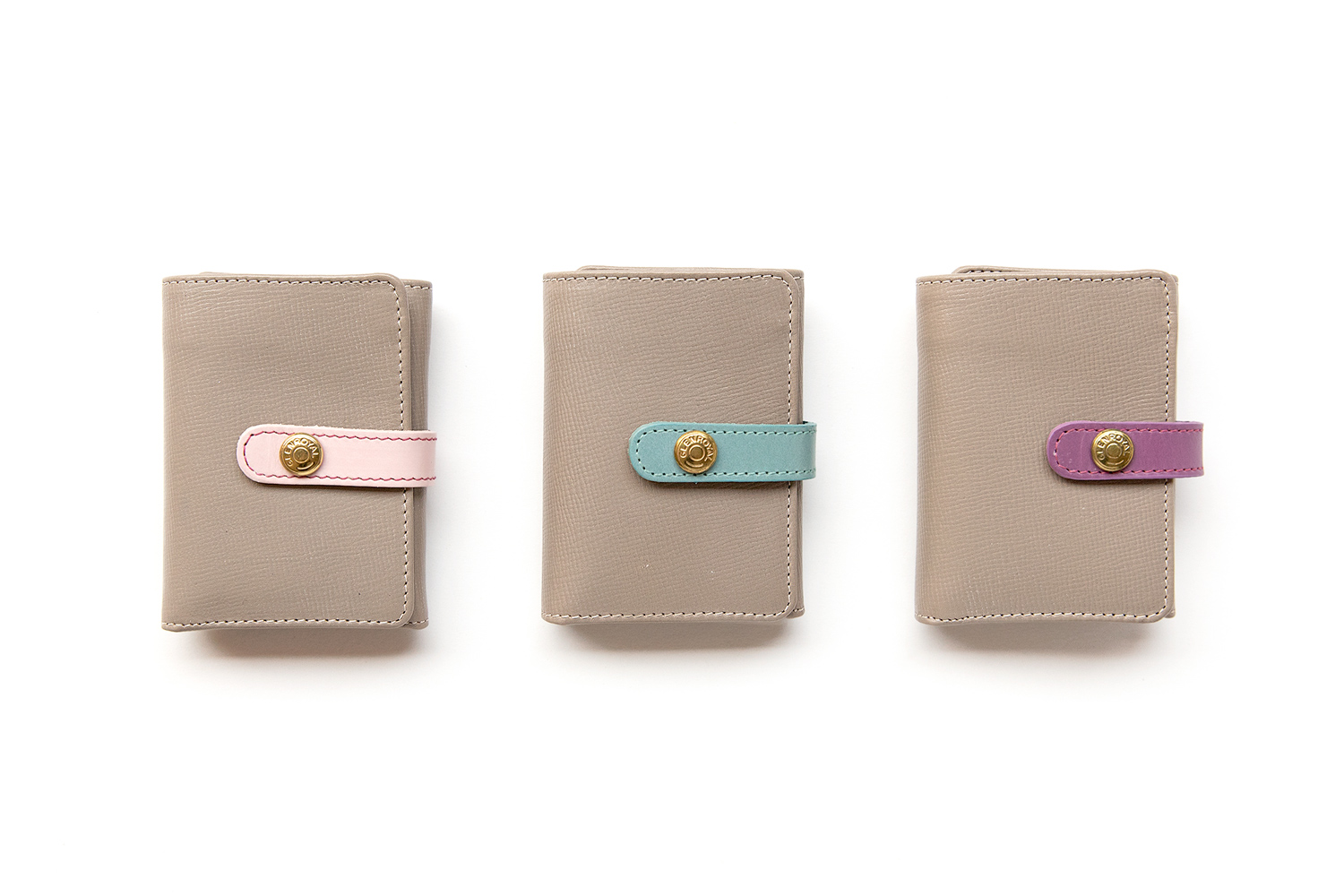 グレンロイヤル グレイスコレクション 23SS コンパクト三つ折り財布 (コインケース付き) 全3色