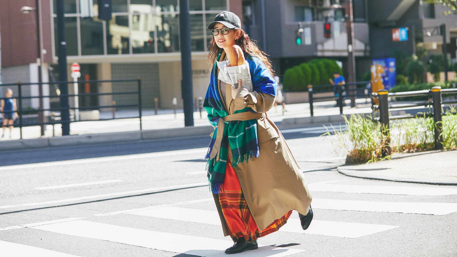 愛服家・yukiさんに学ぶジョンストンズ オブ エルガン別注ストールの活用術！