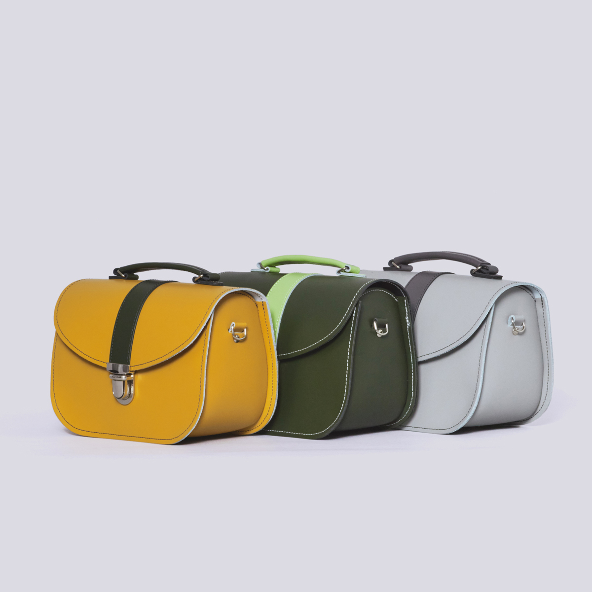 BRITISH MADE ブリティッシュメイド zatchels ザッチェルズ 別注ザッチェルズ ミニサッチェルバッグモダン Mini Satchel Modern