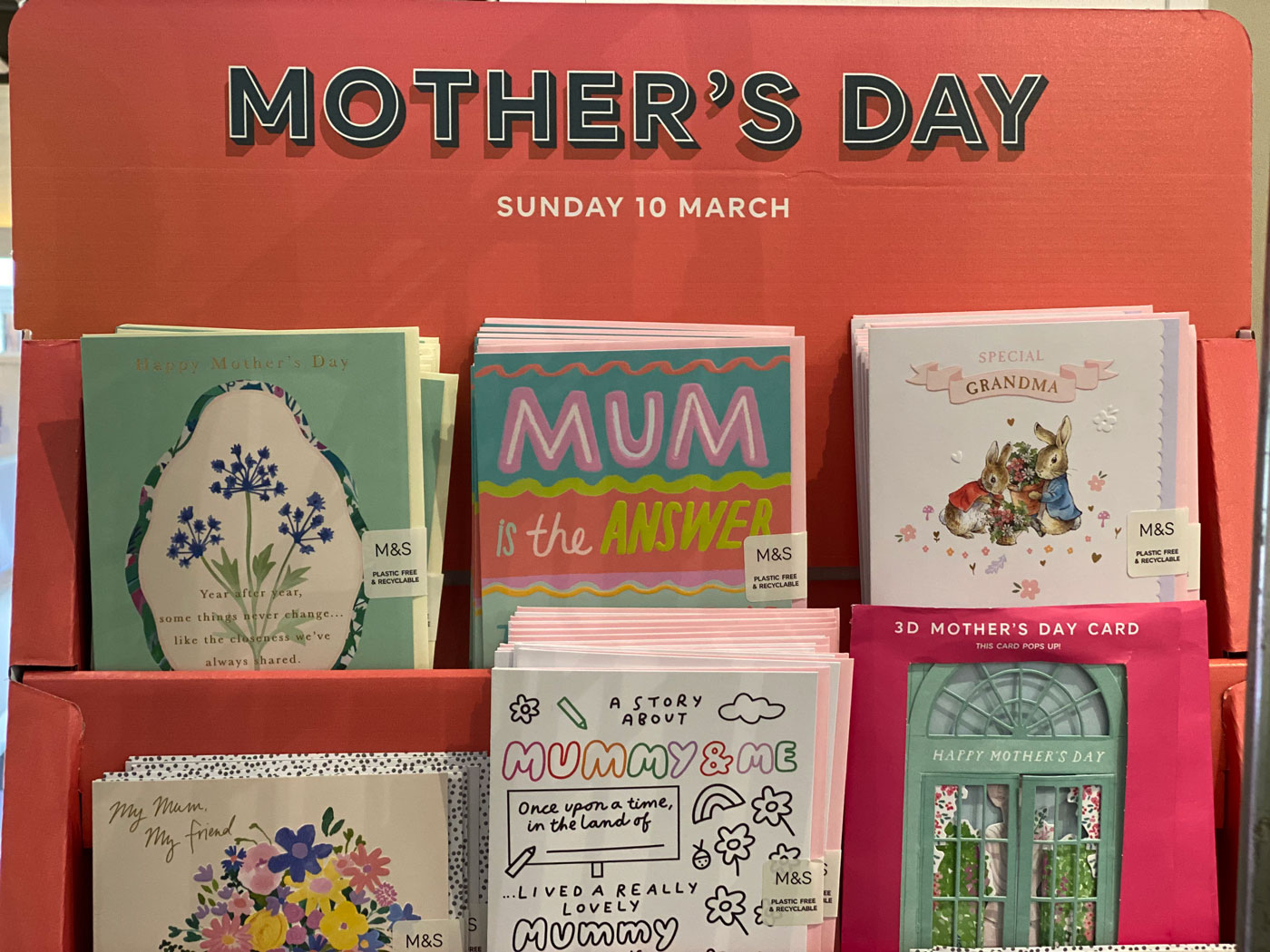 毎年変わるイギリスの母の日 Mothering Sunday