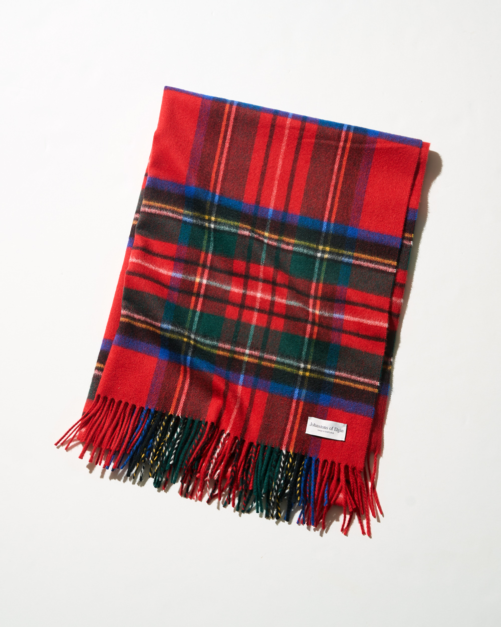 ジョンストンズチェックマフラー
