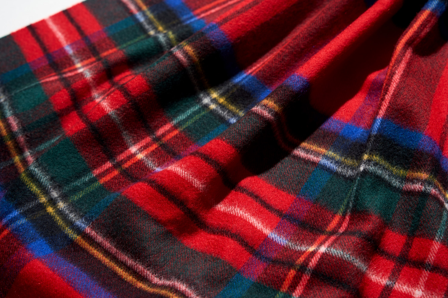 ジョンストンズチェックマフラー