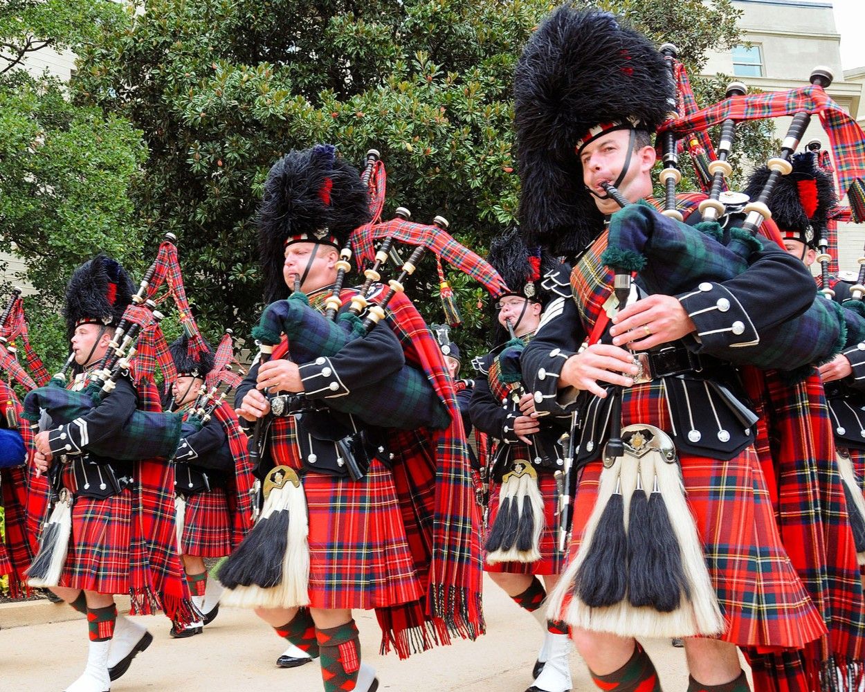 ジョンストンズチェックマフラー