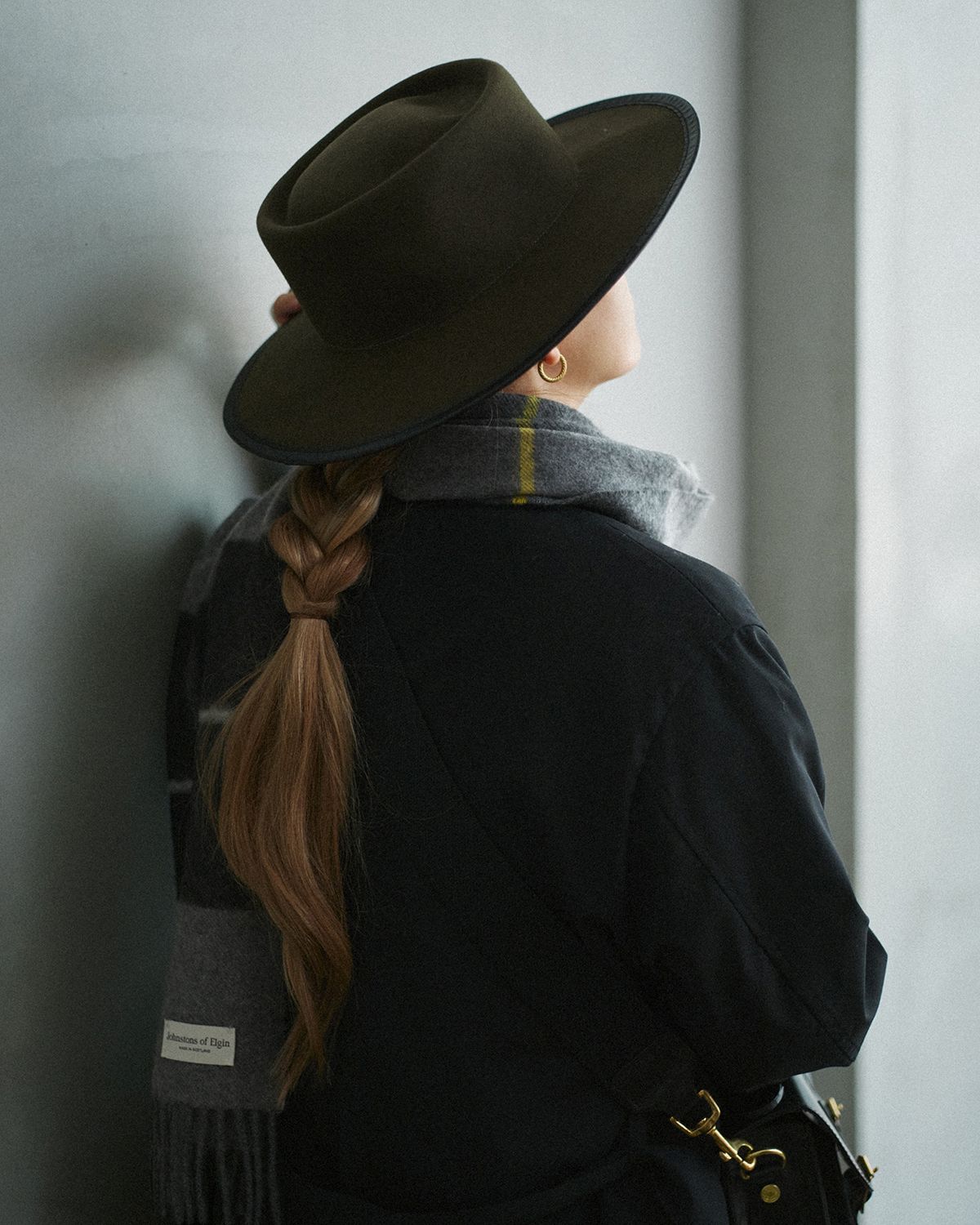 ブリティッシュメイド 別注ストール yuki ジョンストンズオブエルガン ゆきふぃるむ