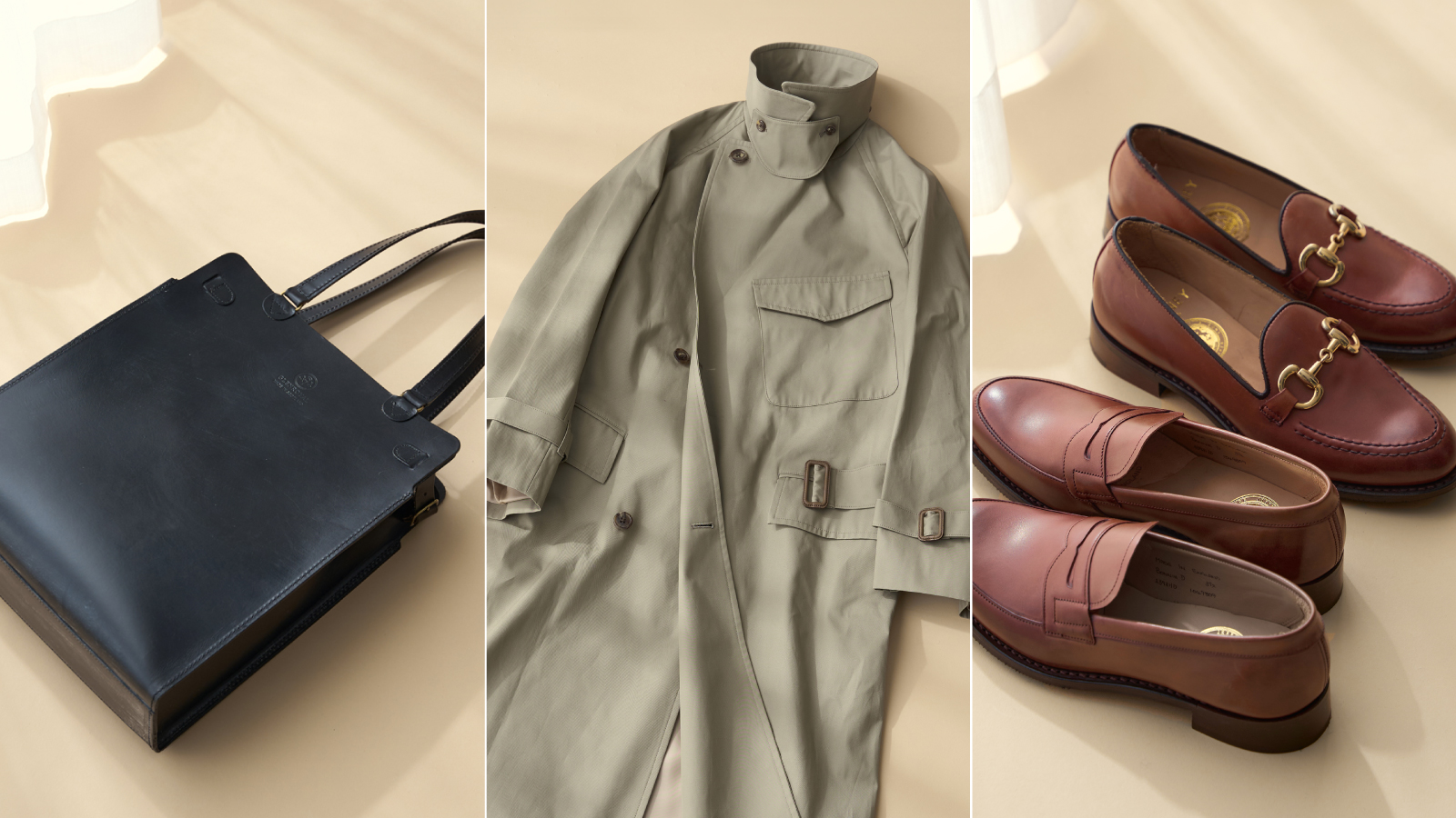 毎日の基本となる靴・カバン・服。賢く選びたい定番＆セール品 6選