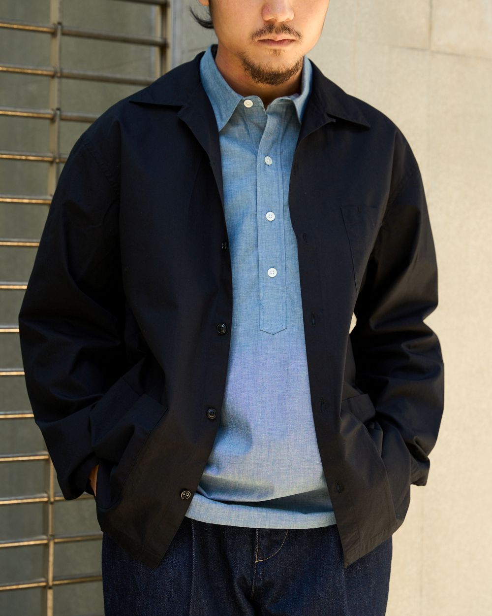 カレドアー　タイプライター　スモック　カバーオール