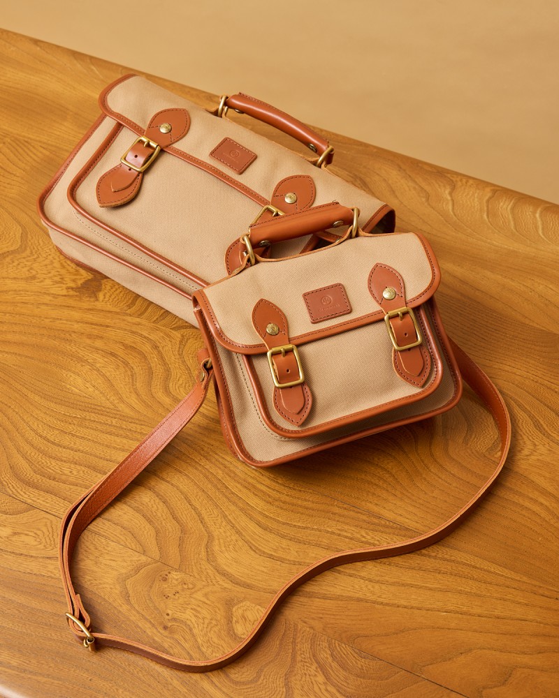 グレンロイヤル Glenroyal サッチェルバッグ キャンバスサッチェル