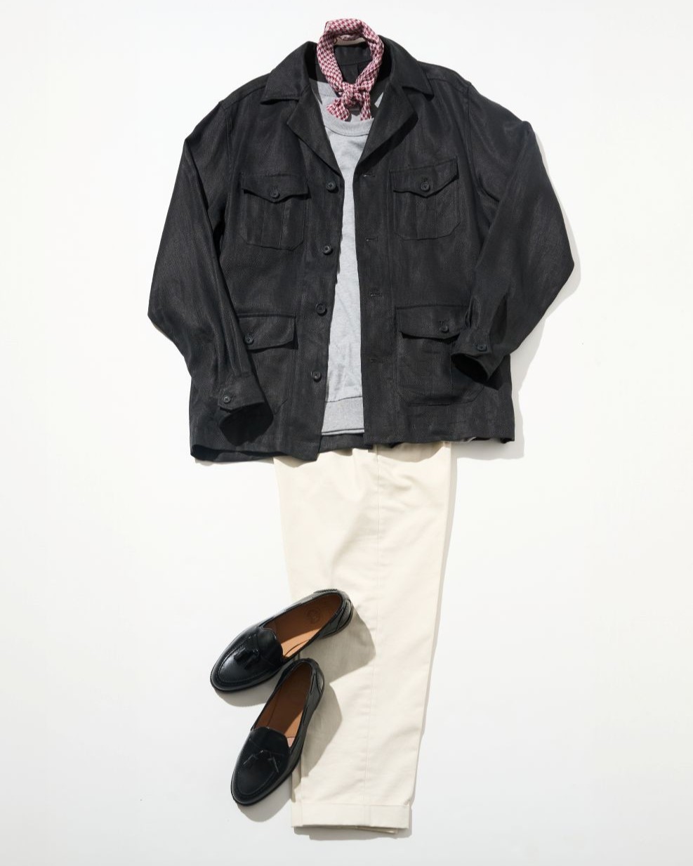 2026夏服メンズ　リゾートトラッド英国スタイル　ブリティッシュメイド