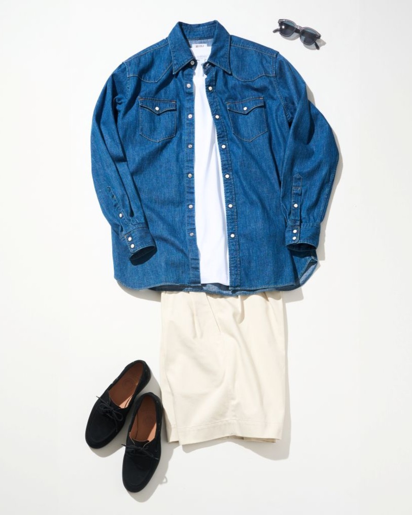 2026夏服メンズ　リゾートトラッド英国スタイル　ブリティッシュメイド