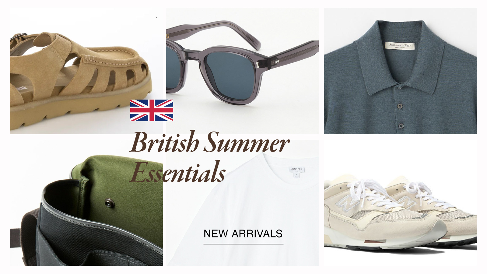 夏の定番にしたいのは、“ストーリー”のある英国モノ｜ドレイクス、ニューバランス、サンスペル ect……