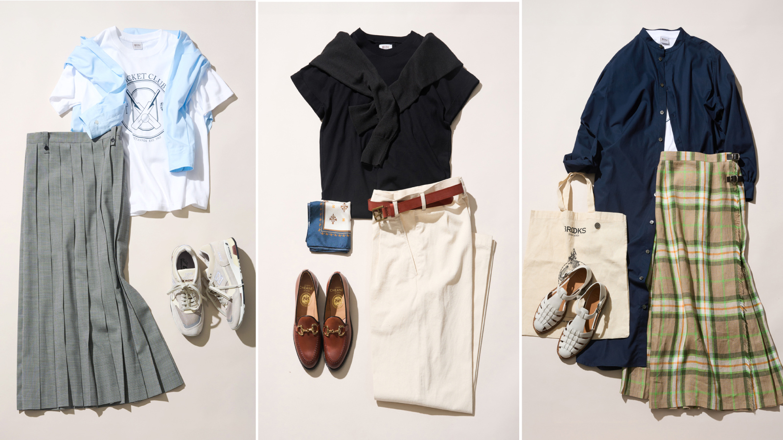 5月の「何着よう？」に応える、半袖+αのちょうどいい着こなし”