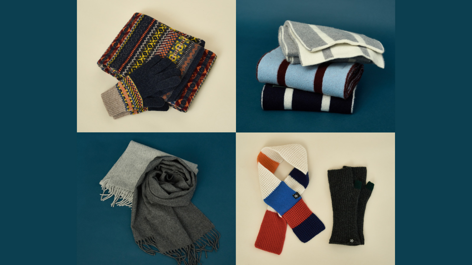 ブリティッシュメイド BRITISH MADE こ英国ブランドの新作マフラーが勢揃い!この冬は、首元にアクセントを 2026